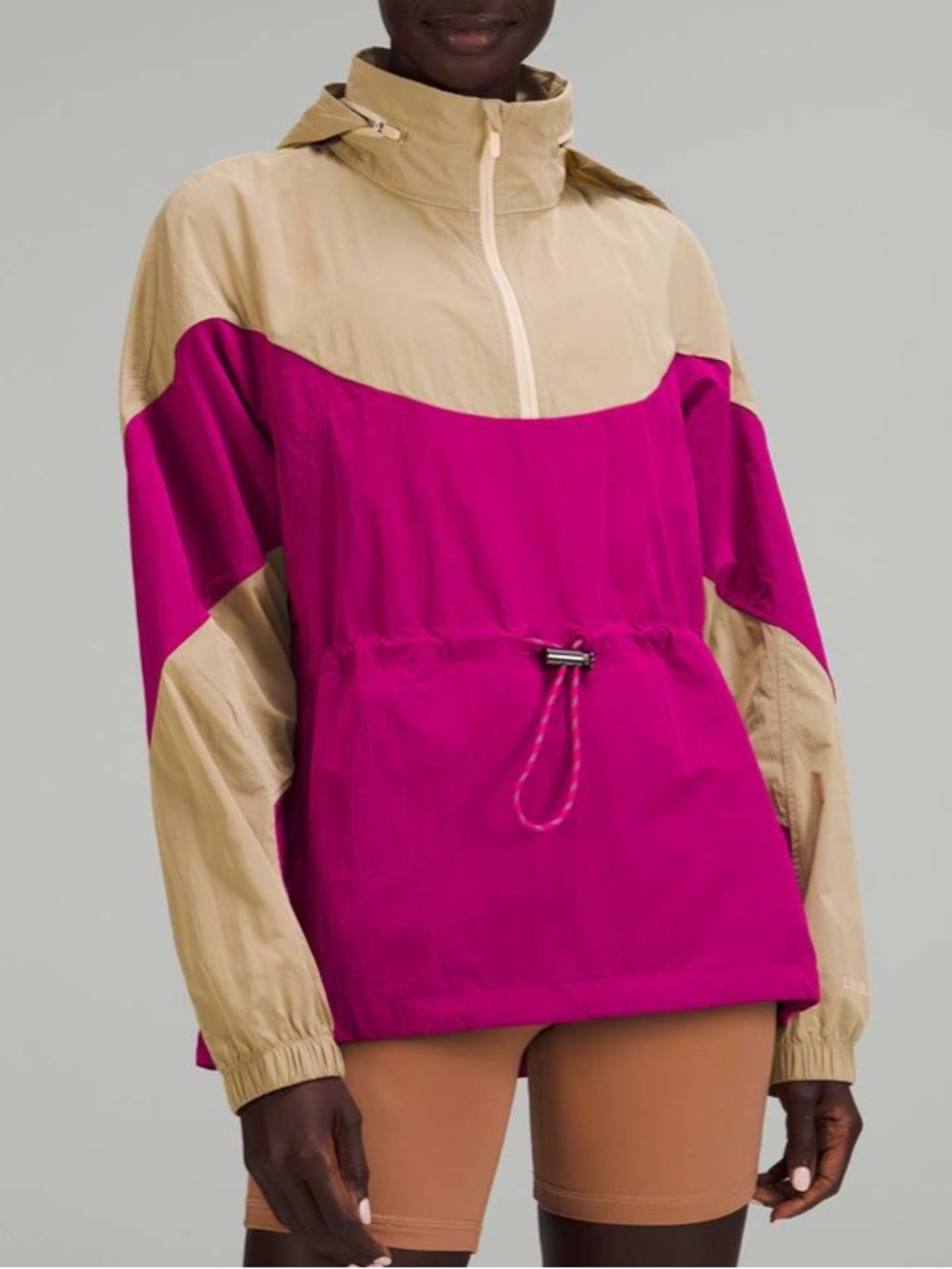 Lululemon Evergreen Anorak Prosecco / Ripened Raspberry Size 4